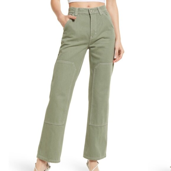 Reformation Harrison Carpenter High Waist Straight Leg Jeans - Size 23